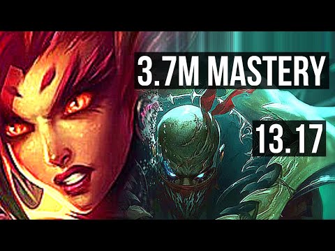 ZYRA & Orianna vs PYKE & Yasuo (SUP) | 3.7M mastery, 1200+ games, 2/2/15 | NA Grandmaster | 13.17