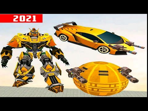 Red Ball Robot Transform : Robot Car Transform Game 2021 - Android Gameplay