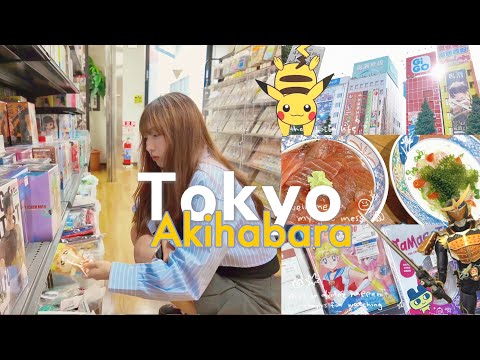 Tokyo Akihabara Diary|4K Japan Anime Electronics Video Games KAMEN RIDER STORE Shopping Seafood VLOG