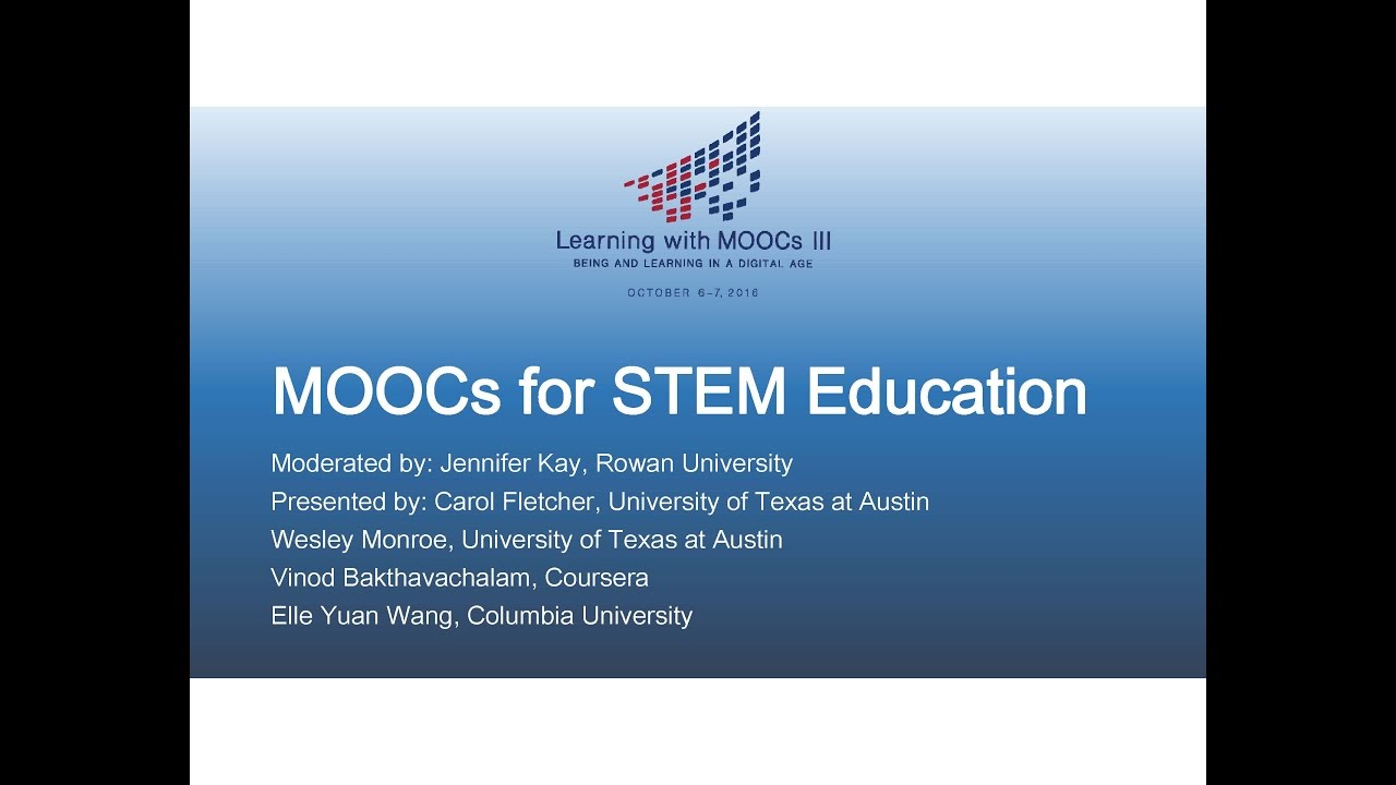 MOOCs for STEM Education