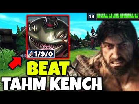 This diamond Tahm Kench gets embarrassed by the Rank 1 Tryndamere...