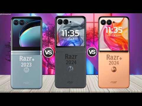 Motorola Razr+ 2023 vs. Motorola Razr 2024 vs. Motorola Razr+ 2024