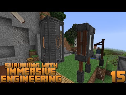 Surviving With Immersive Engineering :: E15 - Solar Tower & Solar Reflector