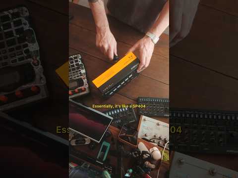 did I mention it does granular?? 😲 #sampler #synth #unboxing