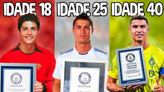 Um Recorde Incrível que o CR7 Quebrou em CADA Idade