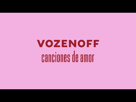 Canciones De Amor - Vozenoff