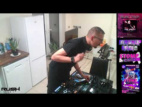RushGBH   Stomp4Cancer Mash Up Radio 16 3 20 Early Hardstyle & Classic Happy Hardcore