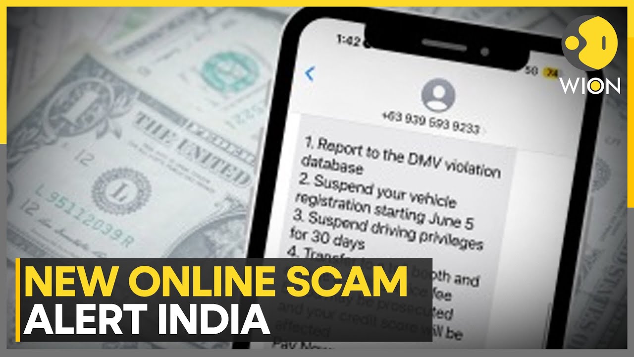 New Online Scam Alert in India: Fake Traffic Violation Messages | WION