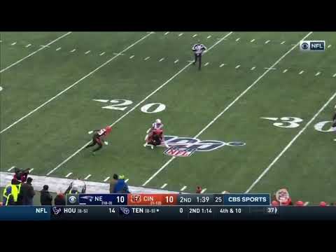Justin Bethel Fumble Recovery | Patriots vs Bengals