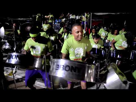 Ebony Steelband, Hulk. Nottinghill Carnival Steelband Panorama. 25.08.18
