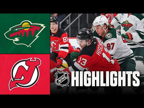 NHL Highlights | Wild vs. Devils | October 22, 2025