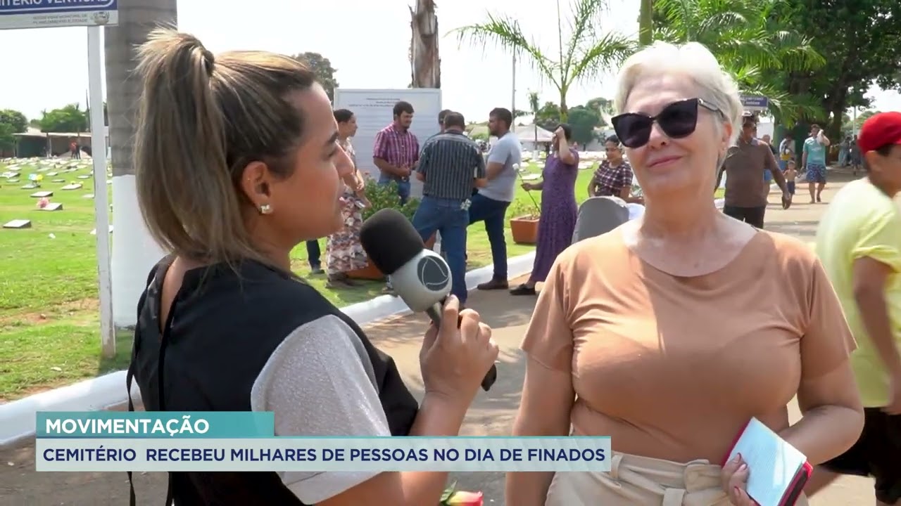 CEMITÉRIO RECEBEU MILHARES DE PESSOAS NO DIA DE FINADOS