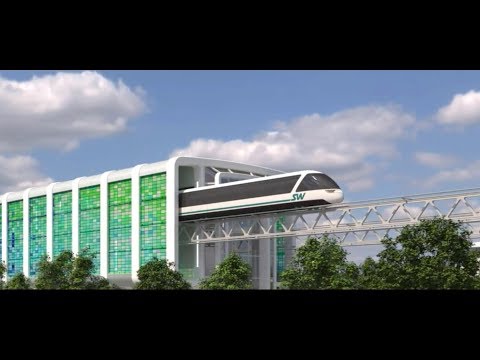 Высокоскоростной SkyWay. Последняя презентация с ЭкоФест 2018.