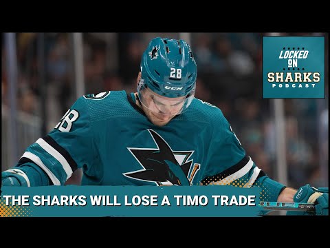 The San Jose Sharks Are Going To Lose A Timo Meier Trade