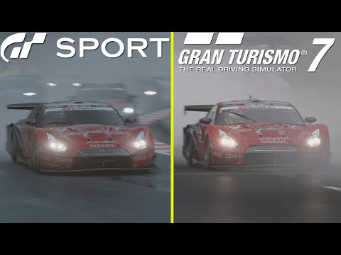 Gran Turismo 7 vs Gran Turismo Sport PS5 Early Graphics Comparison