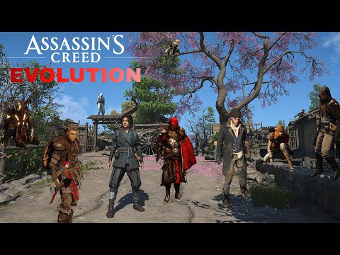 Evolution of Assassin's Creed Games (Parkour, Leap of Faith, Combat)