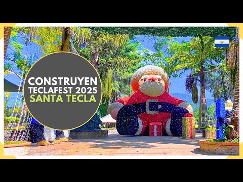 Preparando TECLAFEST en El Cafetalón - Santa Tecla - EL SALVADOR 2025