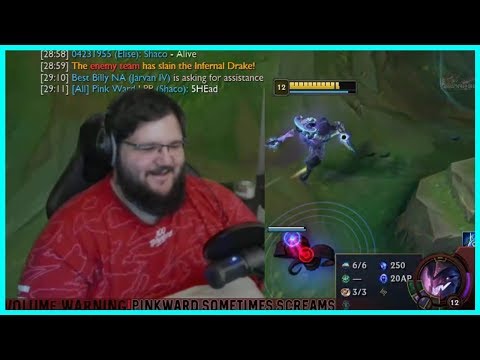 Pinkward's Favorite Shaco Impression - Best of LoL Streams #681