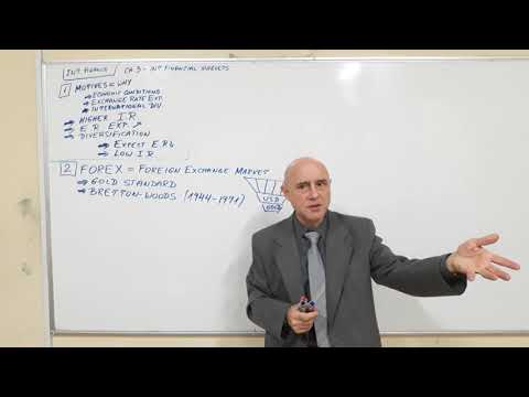 International Finance Lecture 01