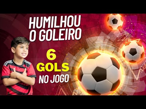 Criança de 5 anos humilha o goleiro no jogo de futebol infantil| futebol brasileiro| futebol ao vivo