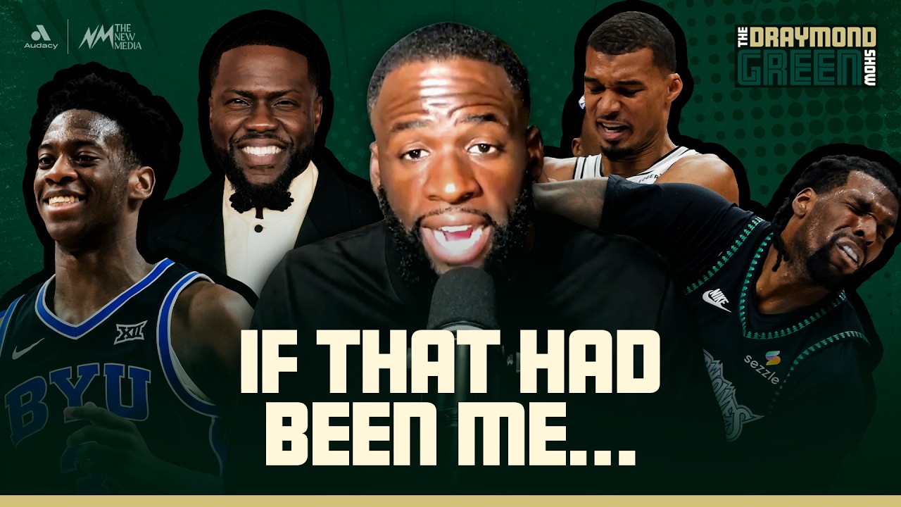 Draymond Green Reacts To Victor Wembanyama's Ejection, NBA Draft Lottery & Kevin Hart Roast