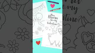 Valentines Coloring Pages Printable – 101 Free Ideas #valentinesday #printable #coloringpages