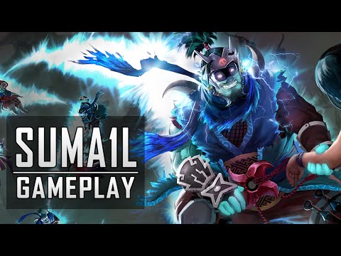 Suma1L (Storm Spirit) Gameplay Dota 2 MMR