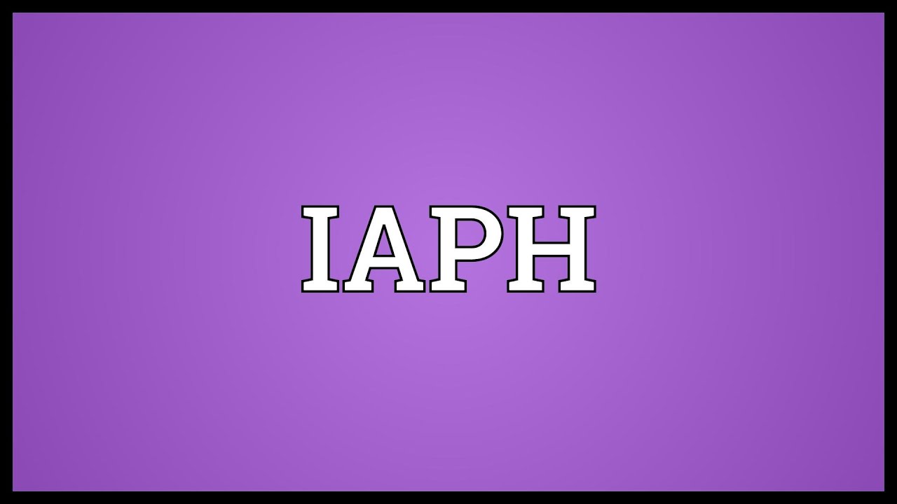 IAPH Meaning