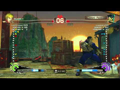 USFIV~ Ken (LeviStrauss1829) vs.  M.Bison (sugawara205) HD