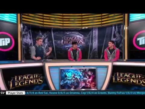 TiP Rush and Apollo interview after winning vs Gravity - NA LCS Spring Playoffs 2015