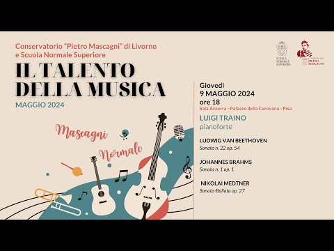 Il Mascagni alla Normale - Luigi Traino, pianoforte - 9 maggio 2024