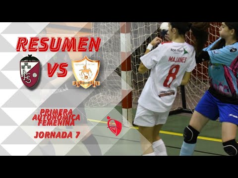Resumen Globalcaja Albacete FS - CD VivELA Quijote (9-0). PRIMERA AUTONÓMICA FEMENINA/Jornada 7