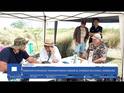 RADIOAFICIONADOS EN ANSENUZA: Transmisión histórica desde el monte para todo el país