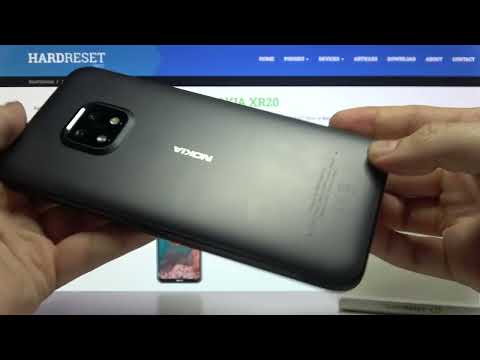 Nokia XR20 Black Mat Color Presentation | Color Check of Nokia XR20