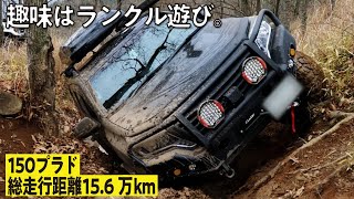【オフロードメイン！】目覚めたきっかけはカスタムショップでみたプラド！総走行距離15.6万kmの150プラドは飽きない性能【ランクルズ#122】