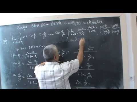 Lectia numarul BAM 80-  Limita de sir -  Trigonometrie