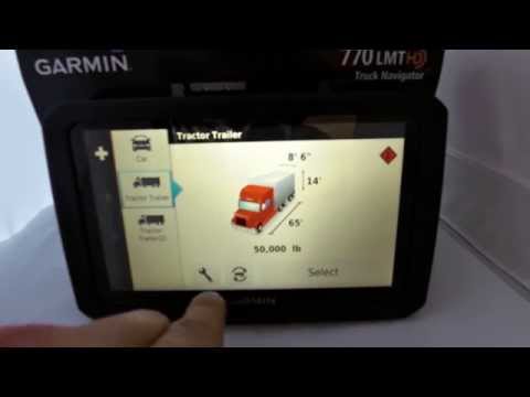 Garmin Dezl 770LMTHD First Look