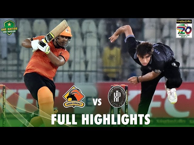 Full Highlights | Khyber Pakhtunkhwa vs Sindh | Final Match 33 | National T20 2022 | PCB | MS2T