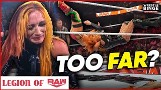 WWE risked too much with Becky Lynch's match on RAW?