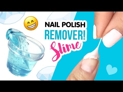 DIY Nail Polish Removing Slime!!! Turn ANY BRAND into Peel-Off Polish! ♥ Crazy Nail Hacks Video