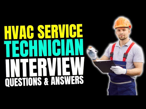Top HVAC Service Technician Interview Questions and Answers | Must Watch Before Your Interview