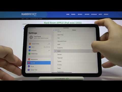 Listen to All Classic Text Tones on iPad Mini (2021) - Classic iOS Text Sounds