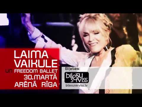 Laima Vaikule & Freedom Ballet Arēnā Rīga 30.03.2019.