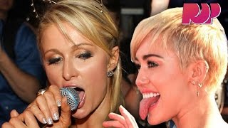 Miley Cyrus And Paris Hilton Get Lap Dances At Strip Club [VIDEO]