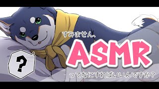 - 【テストASMR】ぶっちゃけASMRってなにしたらええの?【黒井しば/にじさんじ】