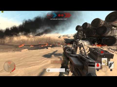 Star Wars Battlefront - Battle of Jakku - Graveyard of Giants [Rebel Faction]