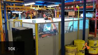 Welding Robot – Soudage de sous-assemblages pour poêle à bois