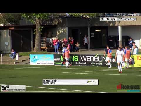 VfL Pfullingen - VfL Sindelfingen, 3:2 durch Dominik Früh