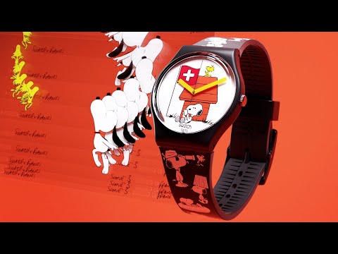 swatch x peanuts   swiss snoopy