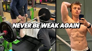 How to ACTUALLY get STRONG AF Fast (Strength + Bench Tips)
